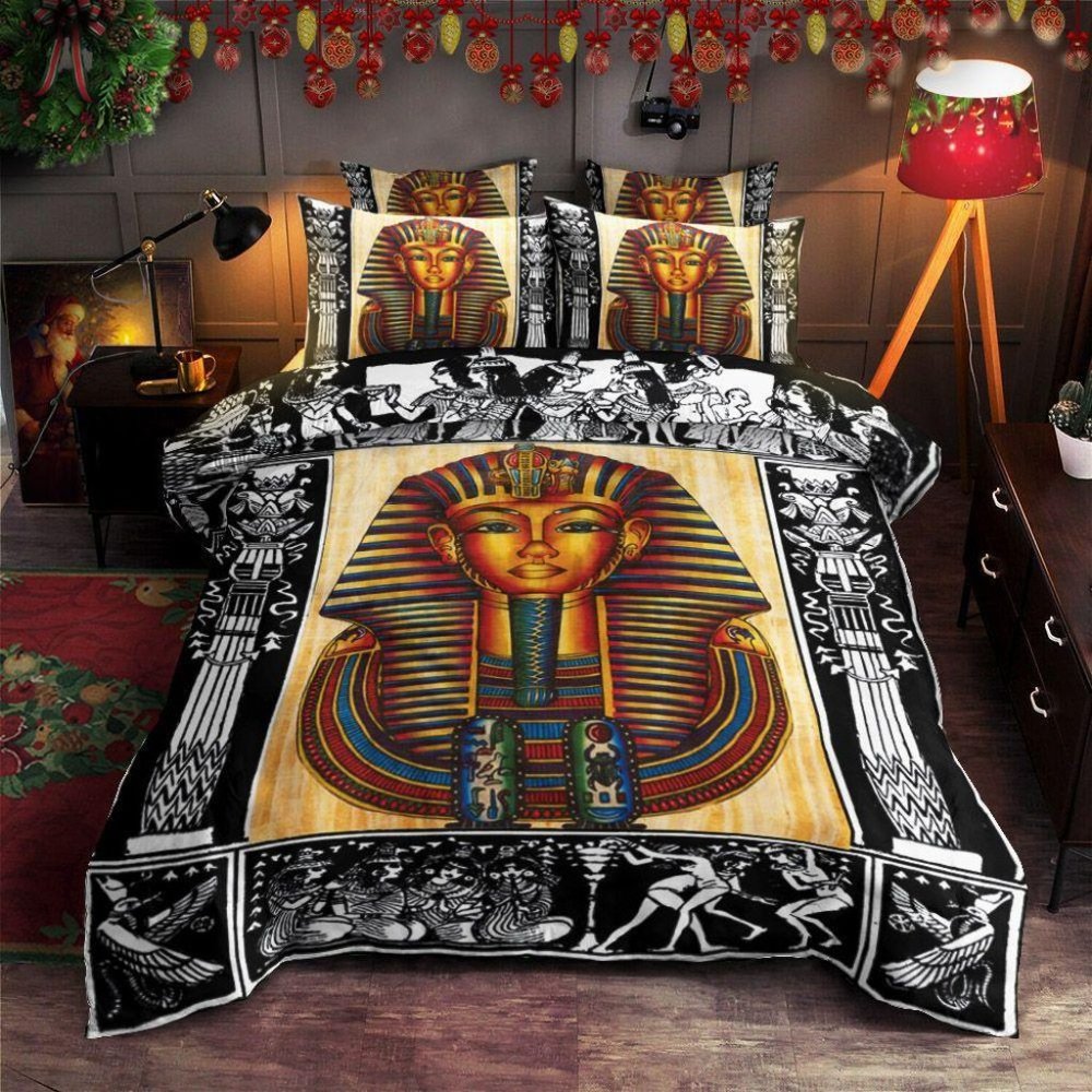 Egyptian Pharaoh duvet  and pillowcase set (QUEEN)